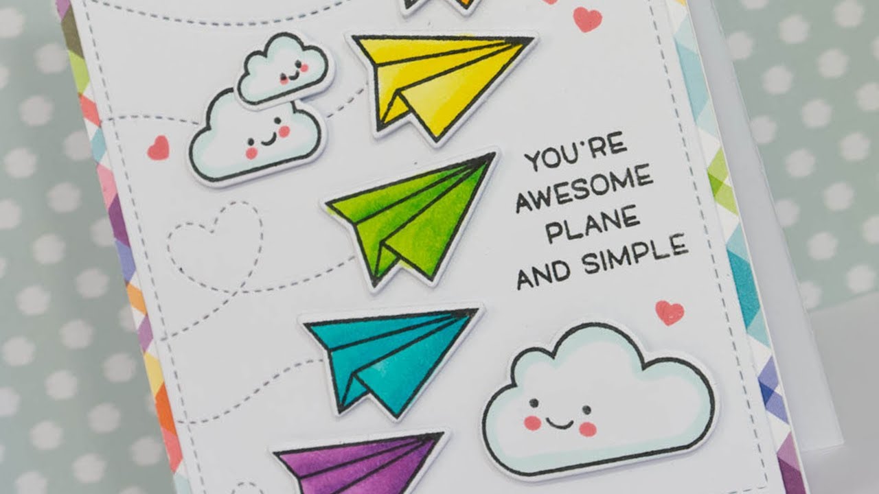 Intro to Stitched Trails + a card from start to finish