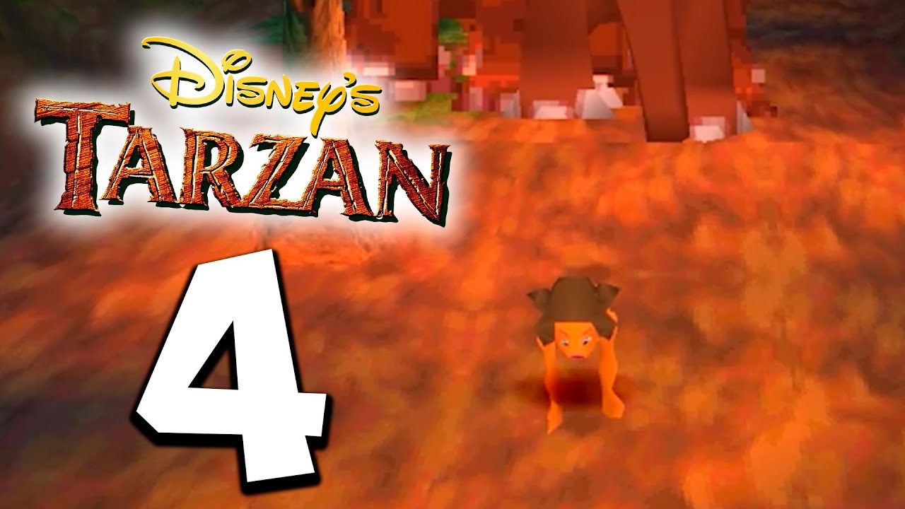 Disney's Tarzan Walkthrough | Part 4 | Stampede (PlayStation, Windows, N64)
