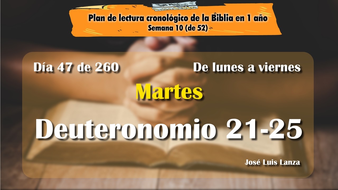 Día 047 / 260 - Plan de lectura cronológico de la Biblia en 1 año / NTV