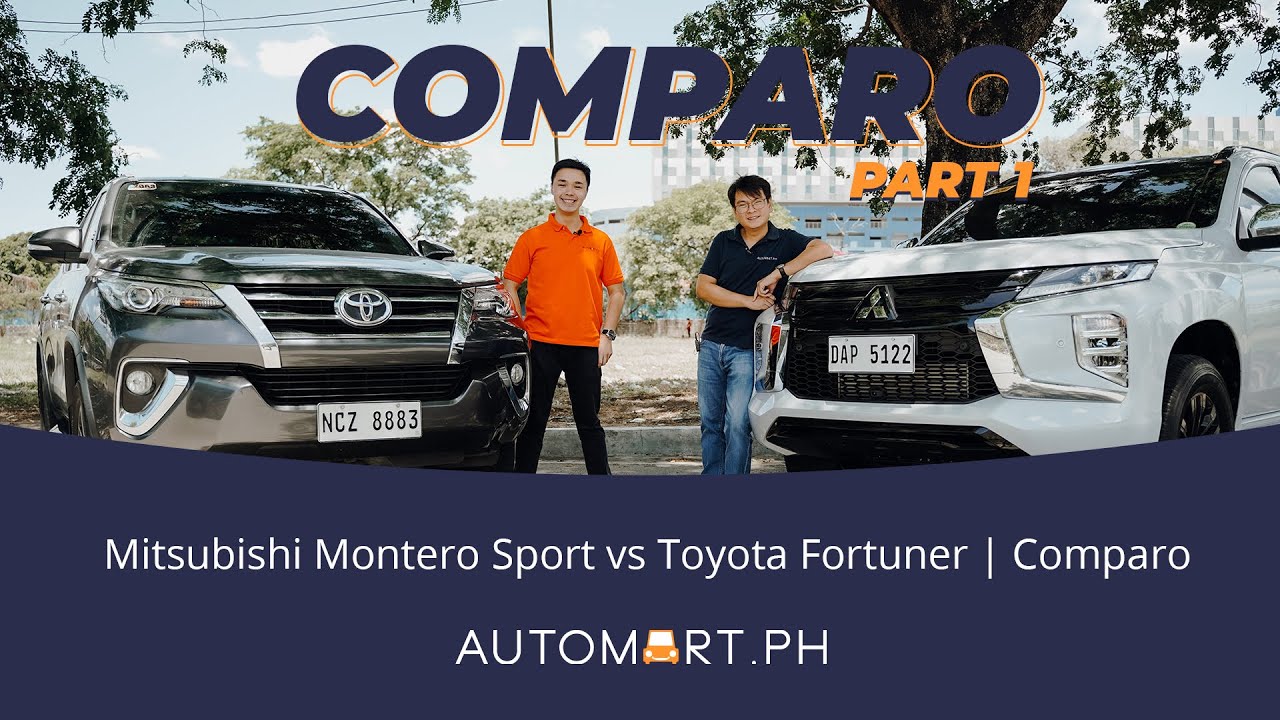 Mitsubishi Montero Sport vs Toyota Fortuner | Automart Comparo