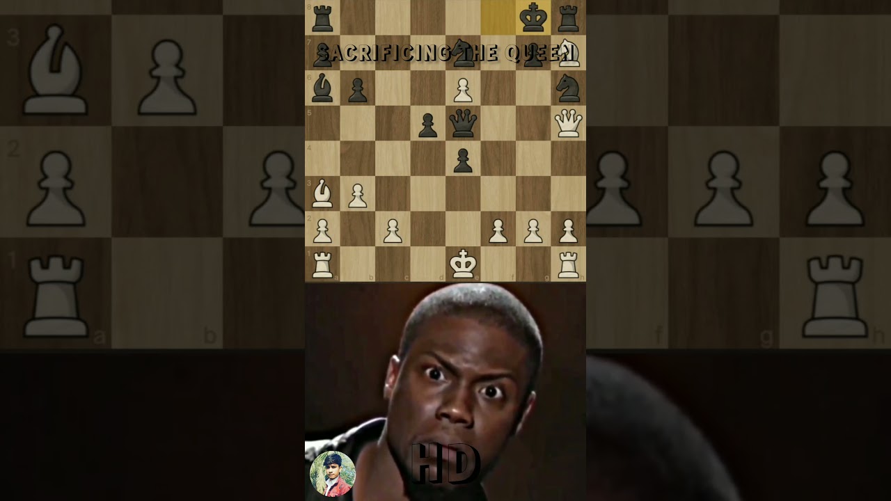 Sacrificing the queen 🤔 