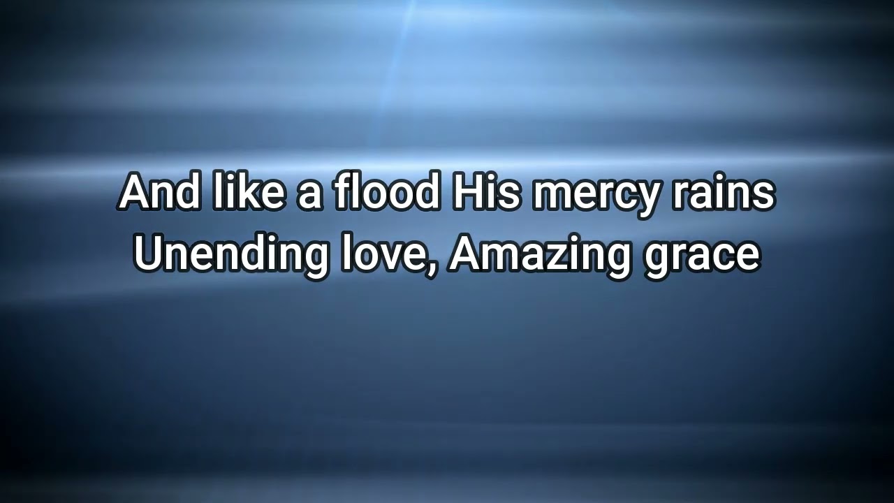 Amazing Grace (My Chains Are Gone) - Instrumental Cover with Lyrics