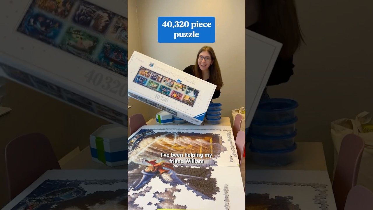 Update on the 40,000 piece puzzle