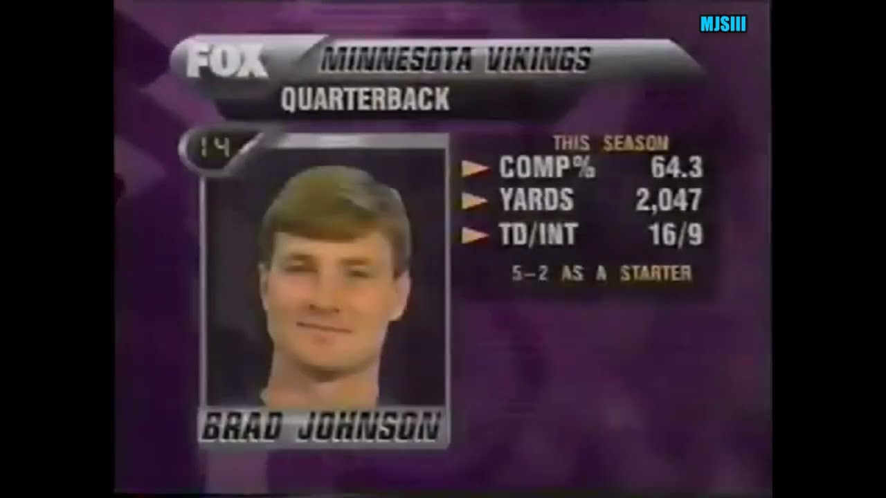 1996 week 17 Minnesota Vikings at Green Bay Packers