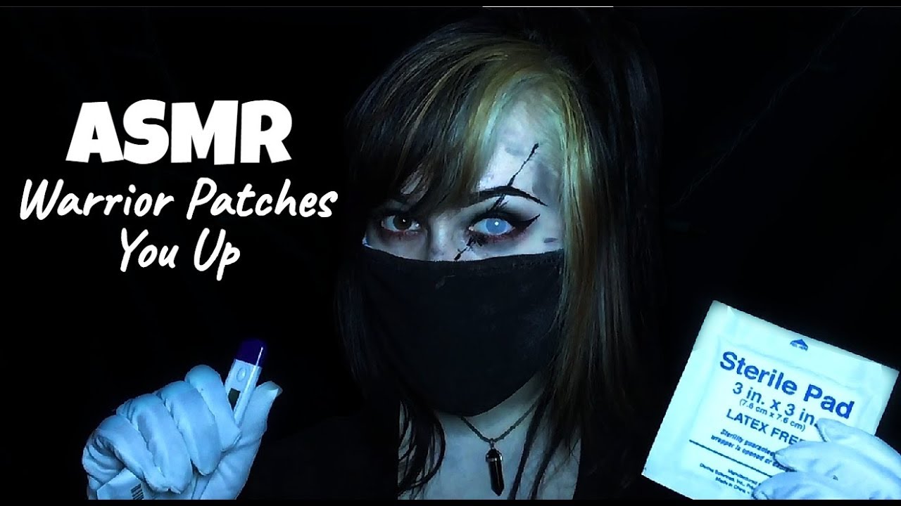 ASMR Warrior Patches You Up After Battle