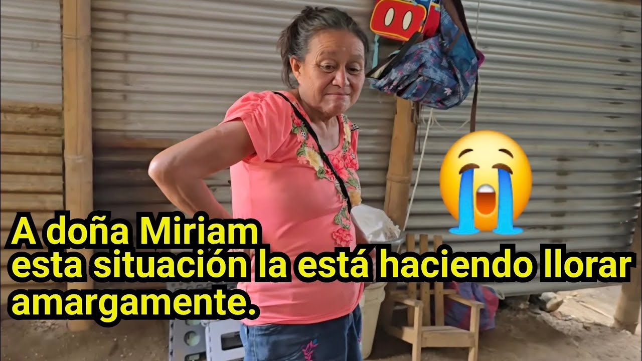 🤯😱VENIMOS A VISITAR A DOÑA MIRIAM, PERO SU PIERNA ESTÁ DE MAL EN PEOR.😱🤯