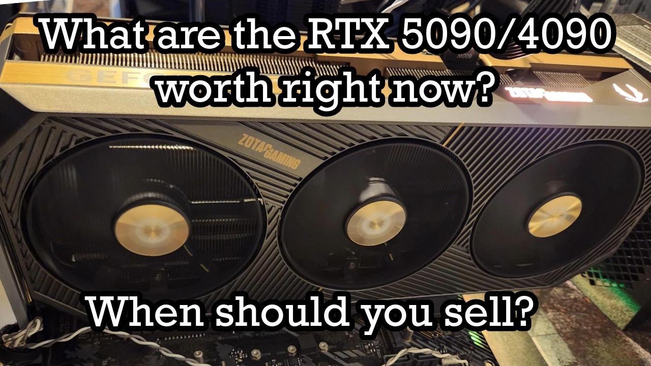 Сколько сейчас стоят RTX 5090 и 4090, и когда их стоит продать?