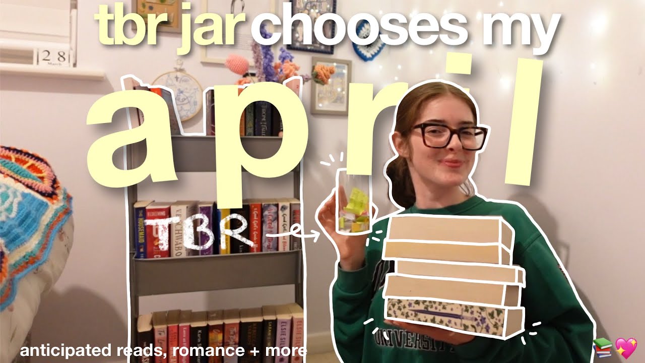 TBR jar picks my April tbr 📚🌊🌷 *Picking My April Tbr!!