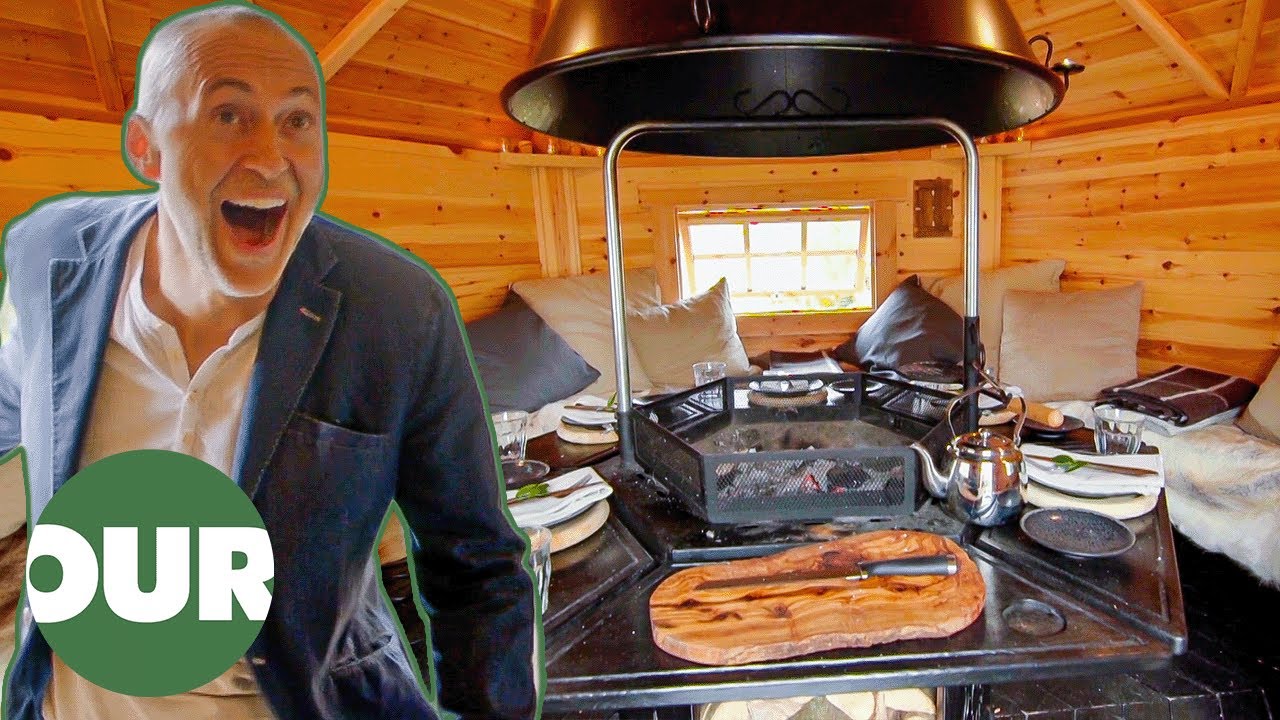 BBQ Grill Restaurant Inside A Garden Shed | Hidden Restaurants with Michel Roux Jr