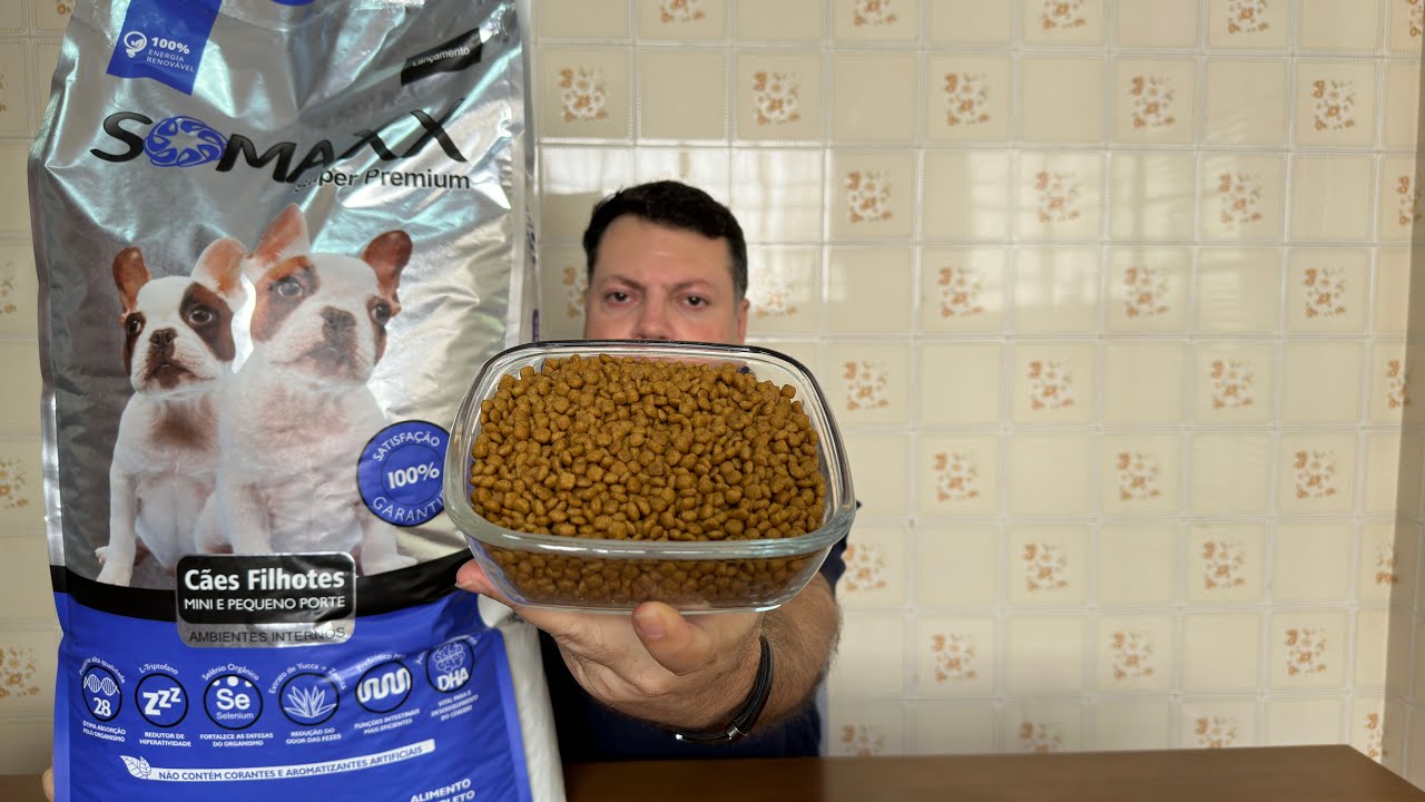 Conhecendo a ração somaxx filhote Rp (lançamento)