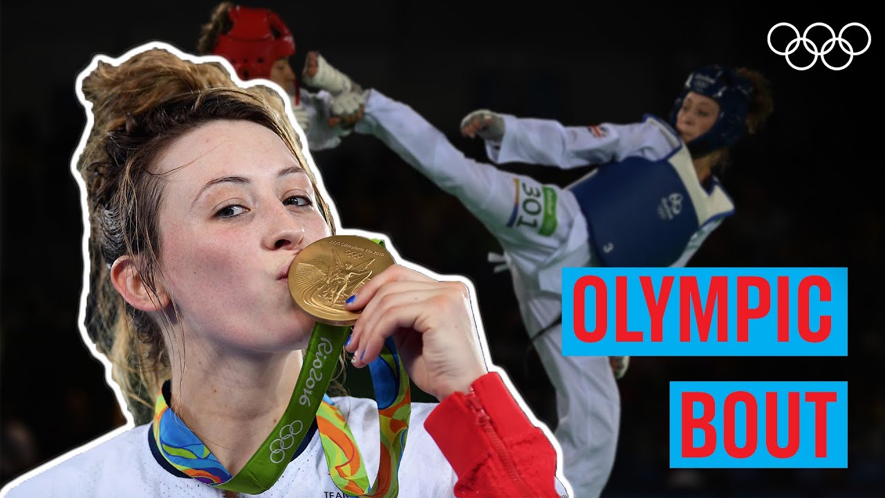 Jade Jones' 🇬🇧 first Olympic bout! 🥋