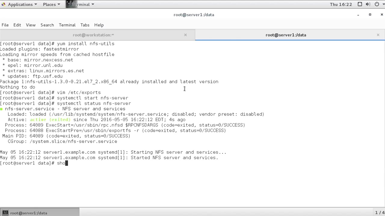 107 - 12.2 Configuring Nfsv4 Server And Clients