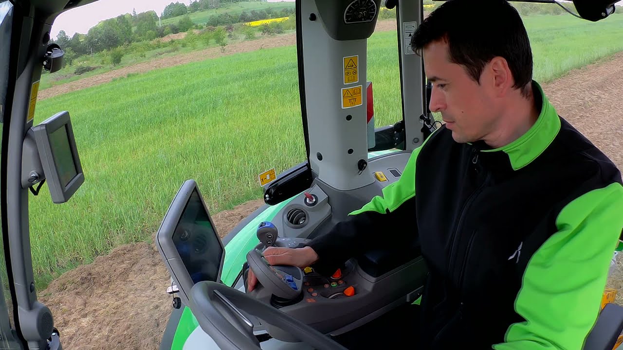 DEUTZ-FAHR Dowiedz się więcej - autoprowadzenie z maszyną bez Isobus