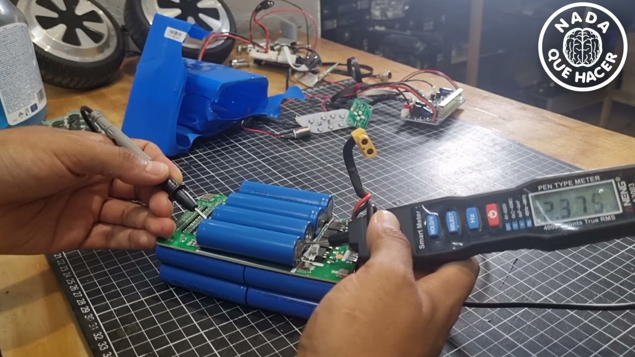 Repara las baterías de tu scooter, hover board y cualquier cosa con baterías 18650| NQUEH