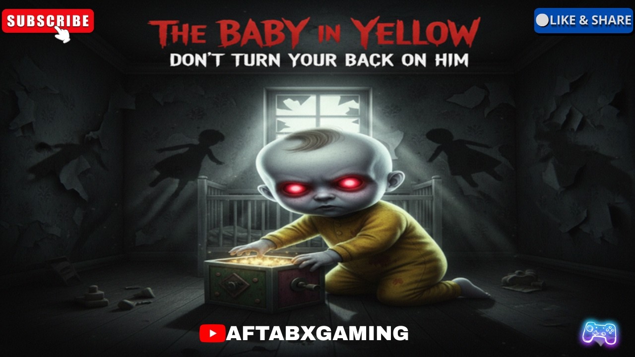 The baby in yellow Gameplay || Live Streaming || Horror Gameplay || AftabXGaming II Day 04 - 04