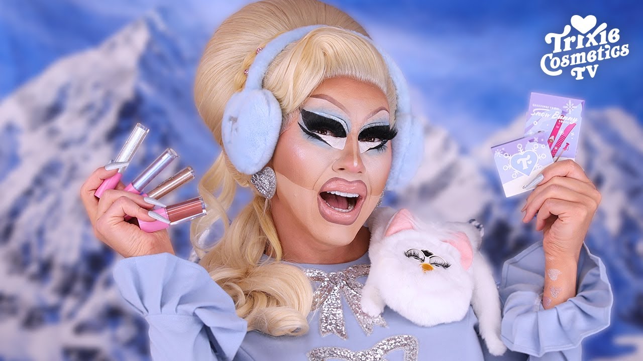Trixie Hits The Slopes! Revealing the Snow Bunny Collection from Trixie Cosmetics ❄️🐇