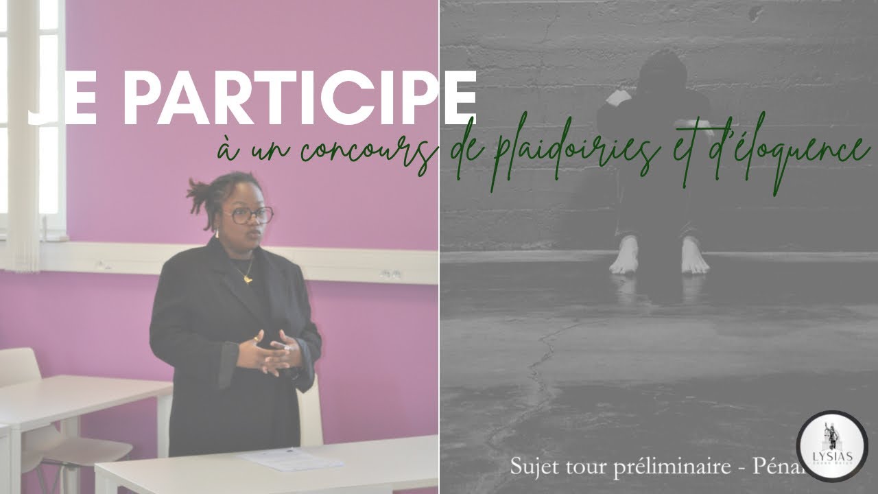 JE PARTICIPE À UN CONCOURS D'ÉLOQUENCE 👩🏾‍💼 (épisode 1)