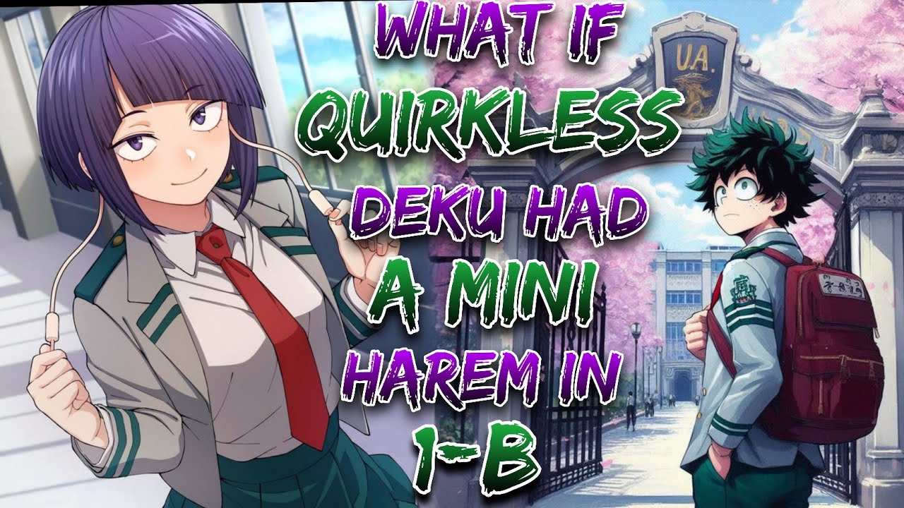 What If Quirkless Deku Had A Mini Harem In 1-B!? | Part 1
