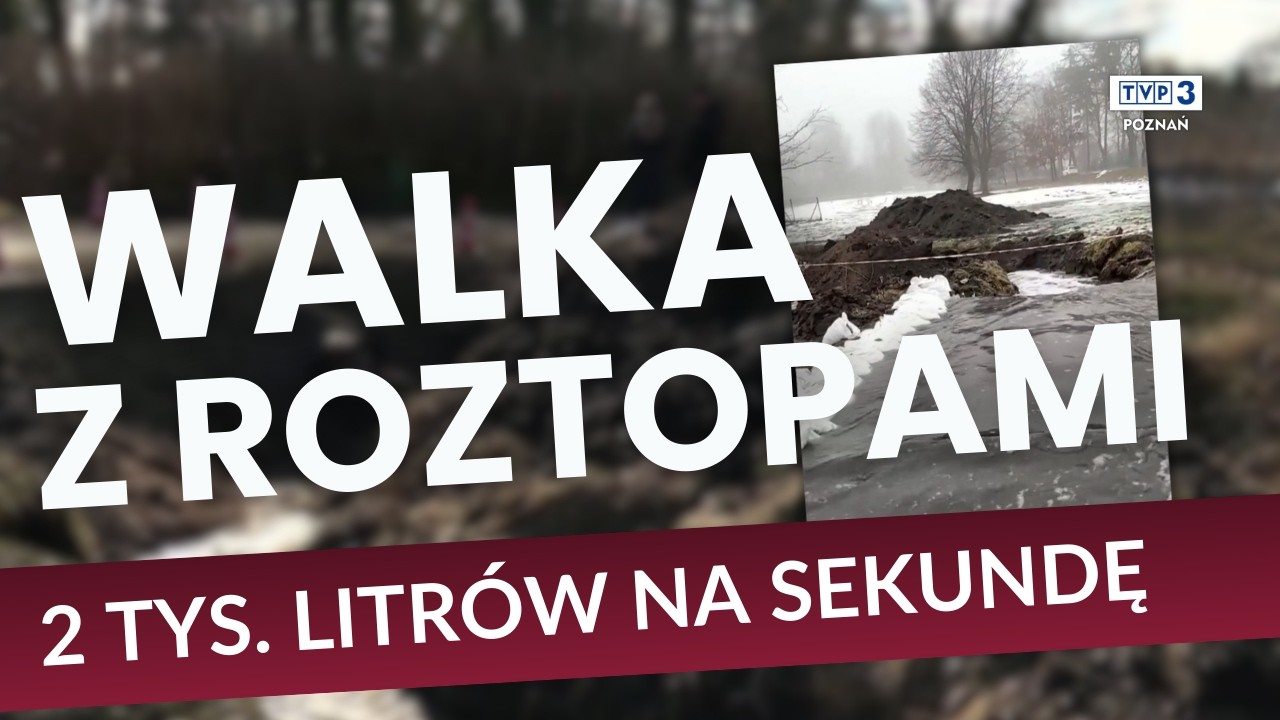 🔴 MIESZKAŃCY WALCZĄ Z ROZTOPAMI || 2 TYSIĄCE LITRÓW WODY NA SEKUNDĘ