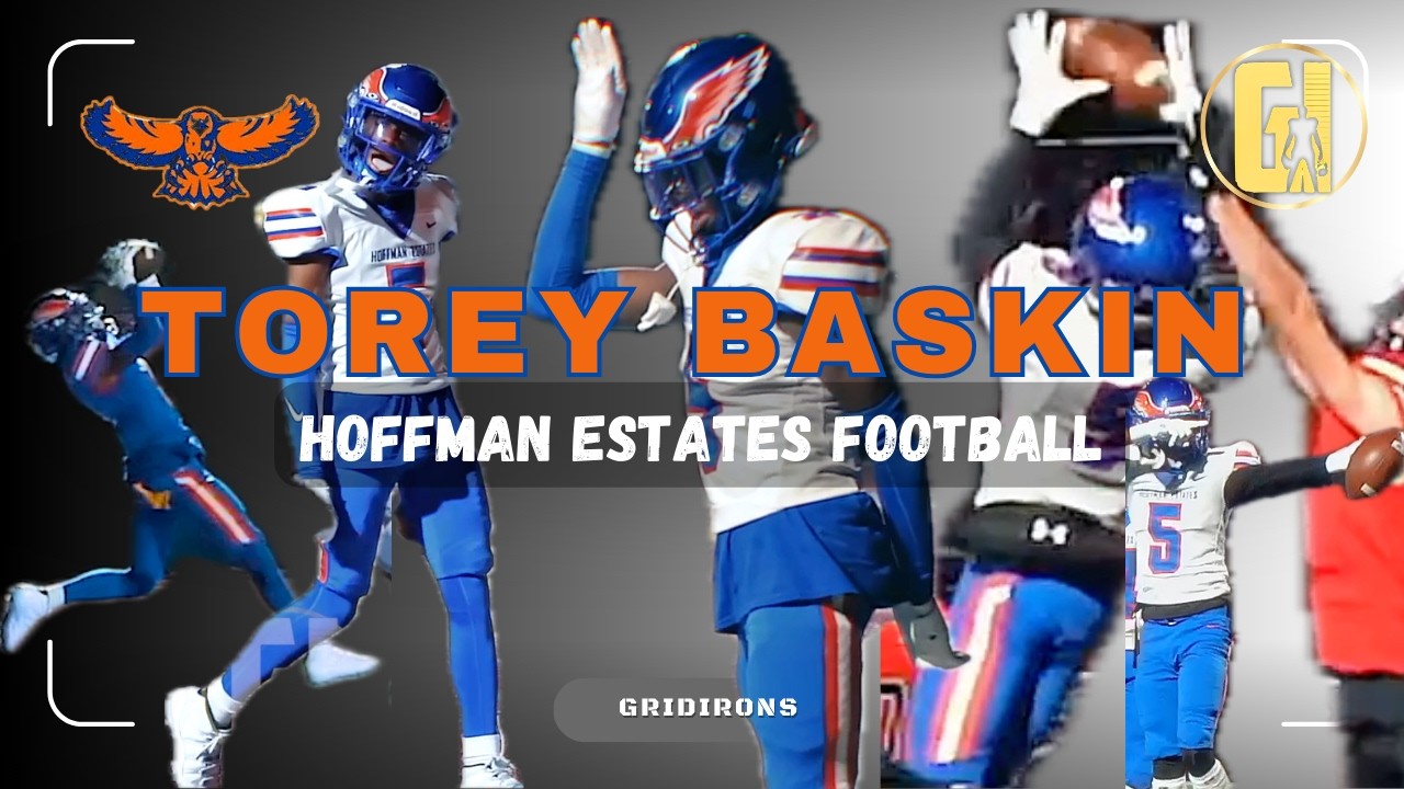 Torey Baskin Gridirons Highlights || Hoffman Football ||