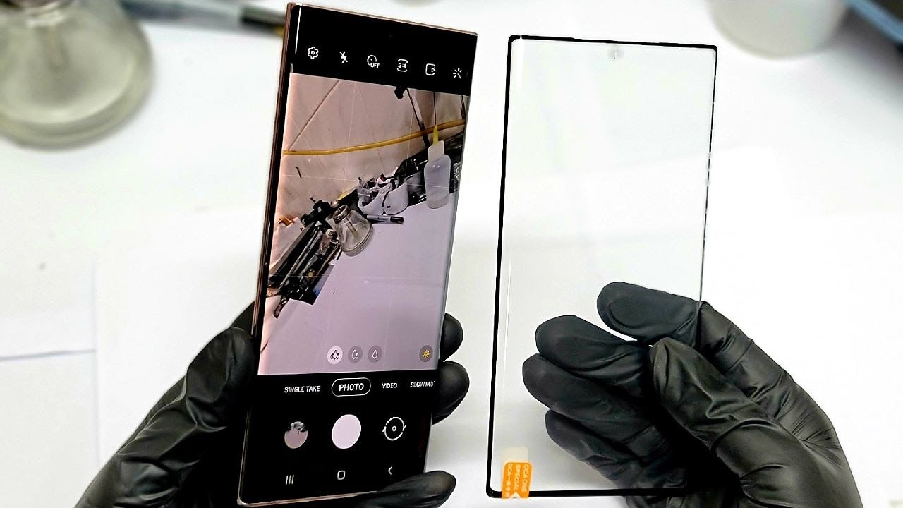 How to fix a broken screen on the Samsung Galaxy NOTE 20 Ultra Glass Replacement
