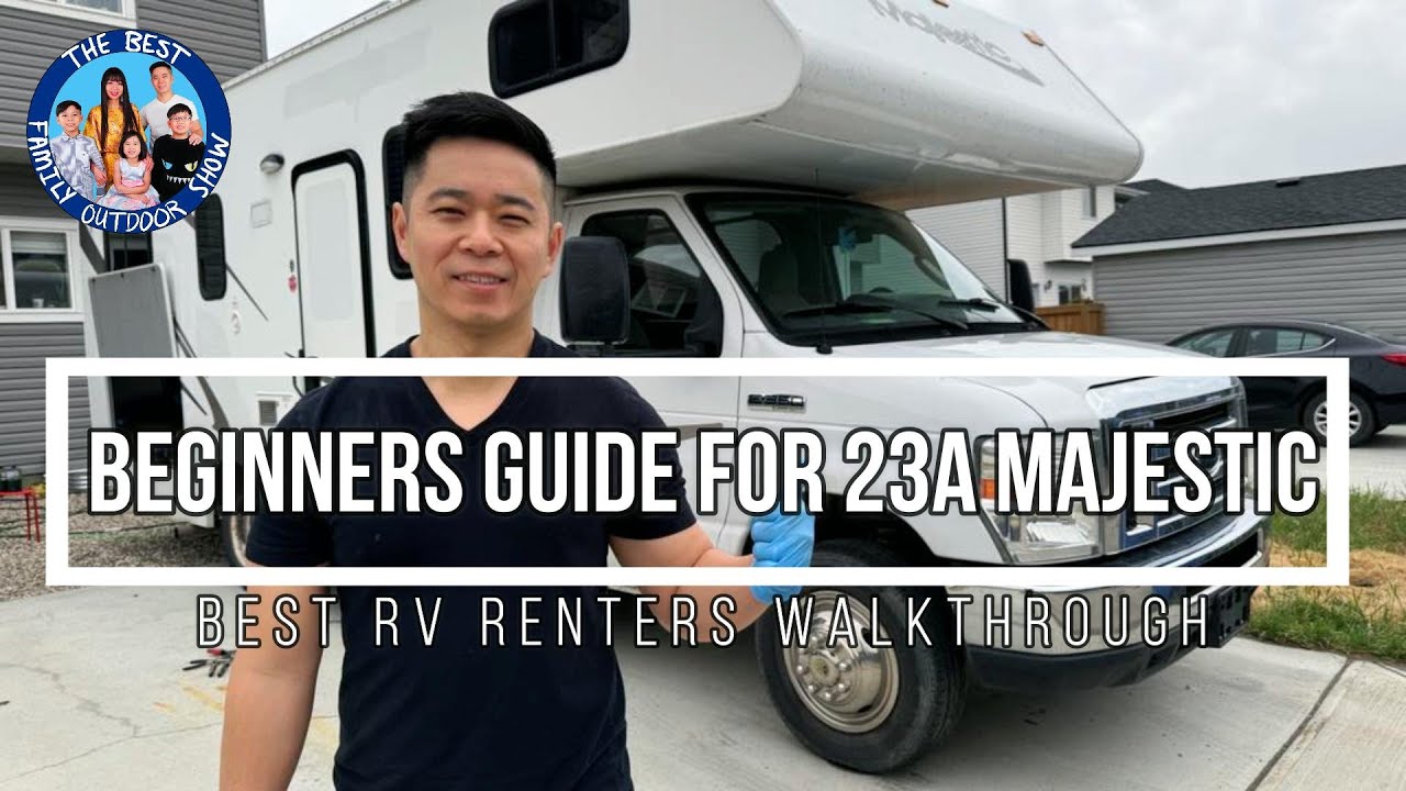 How to use the Thor Majestic 23A Ford Super Duty E-350 Motorhome  - Complete renters & user guide