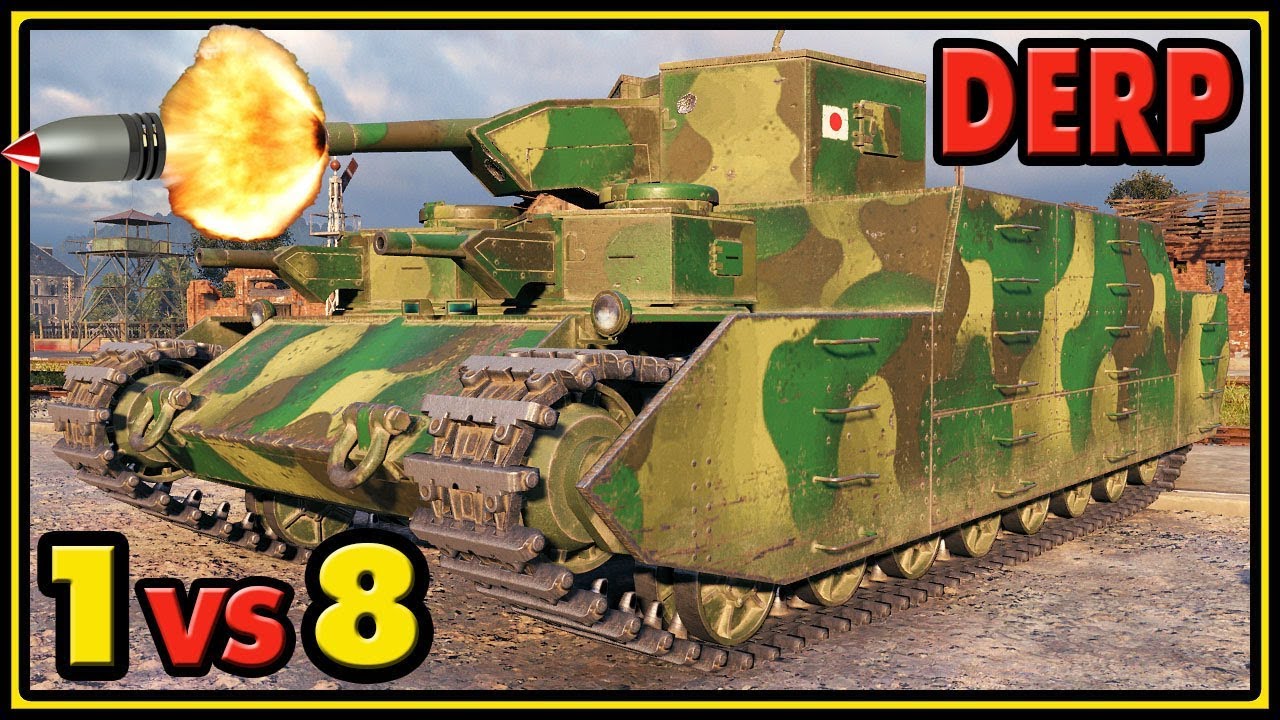 O-I - 12 Kills - 1 vs 8 - World of Tanks Gameplay