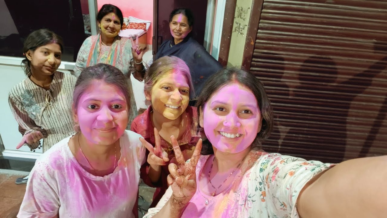 Holi celebration 🫟
