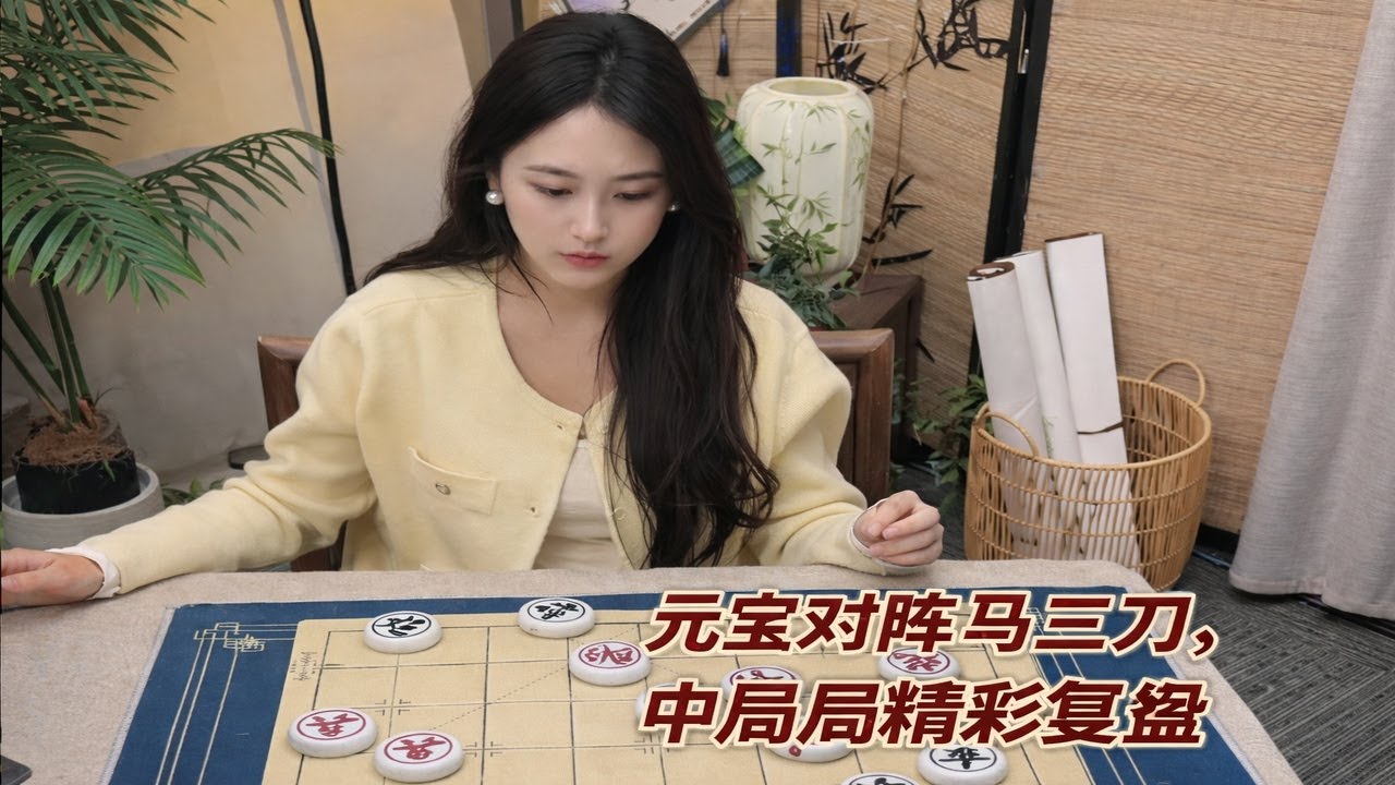 元宝对阵马三刀，中残局精彩复盘