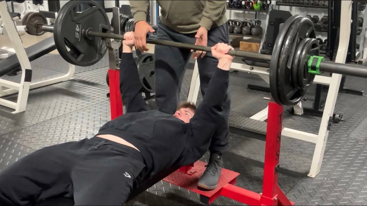 Winter bulk day 95- 265 on bench ✅