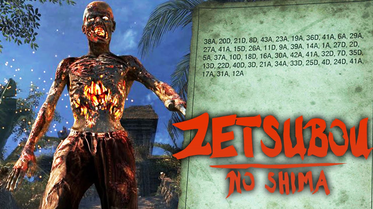 ZETSUBOU NO SHIMA SPAWN CIPHER SOLVED - SHANGRI-LA SECRET MESSAGE! (Black Ops 3 Zombies)