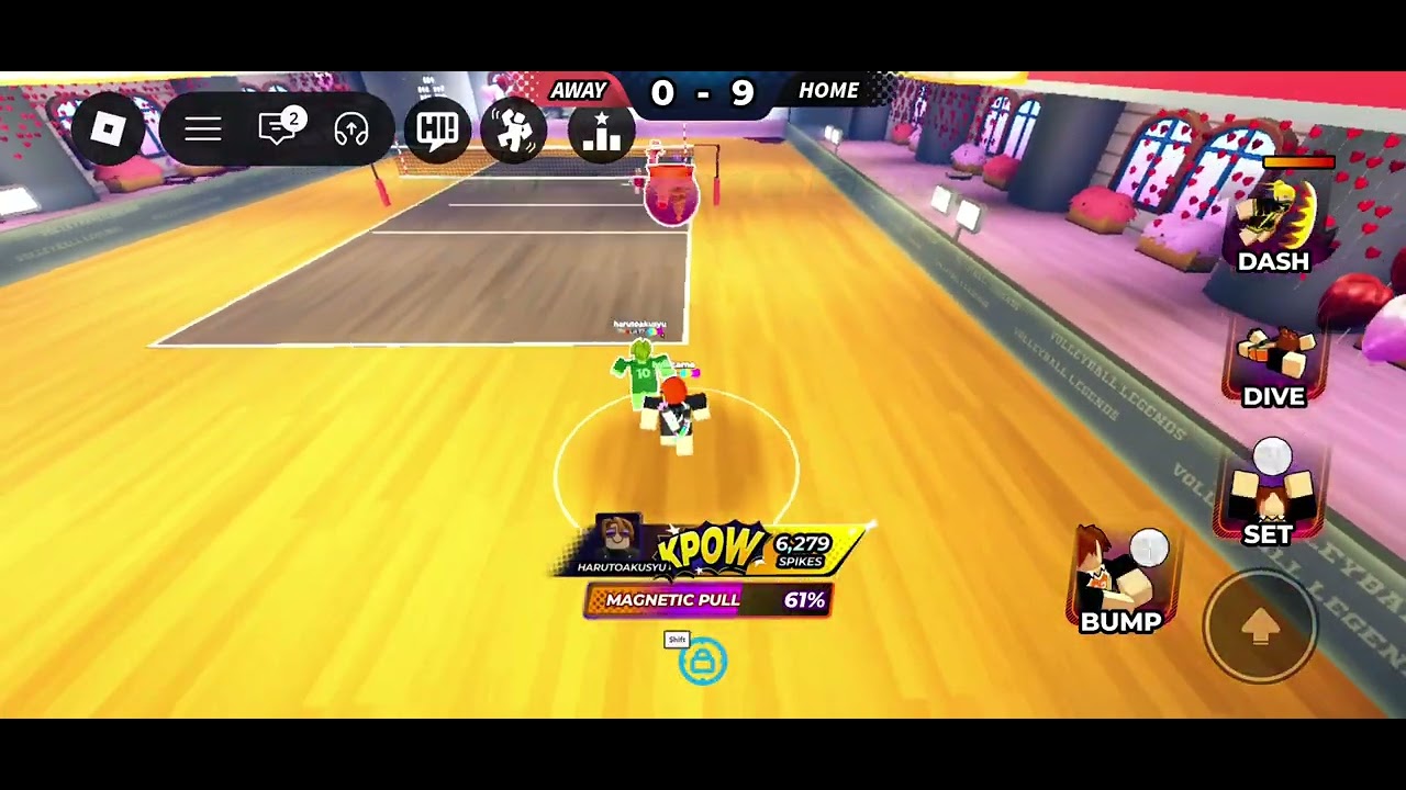 Day 30 of playing Ranks in Volleyball Legends