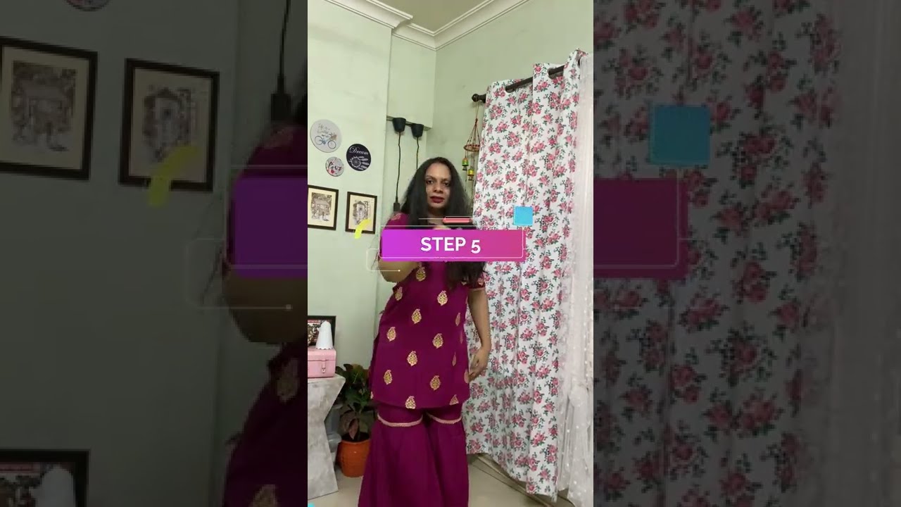 DHOLIDA EASY STEPS || ALIA BHAT || GANGUBAI KATHIAWADI