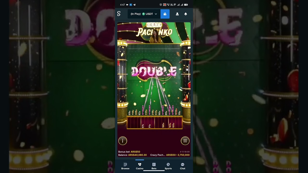 Maxwin In Crazy Pachinko🤑💰 #crazypachinko #pachinko #betting #casino