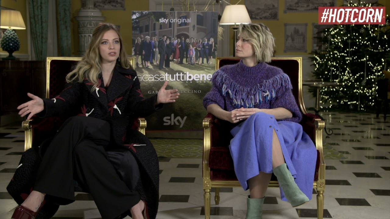 A CASA TUTTI BENE - LA SERIE | Intervista a Euridice Axen e Laura Adriani | HOT CORN