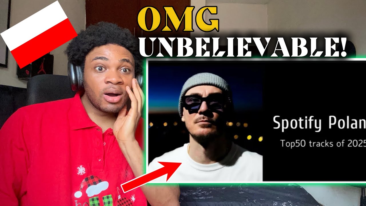 Reaction to Top 50 Poland Spotify wrapped 2025