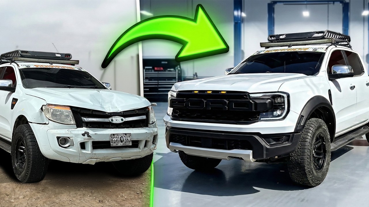 INCREIBLE!! COMO QUEDO ESTA FORD RANGER 2012 TRANSFORMADA A RAPTOR 2025