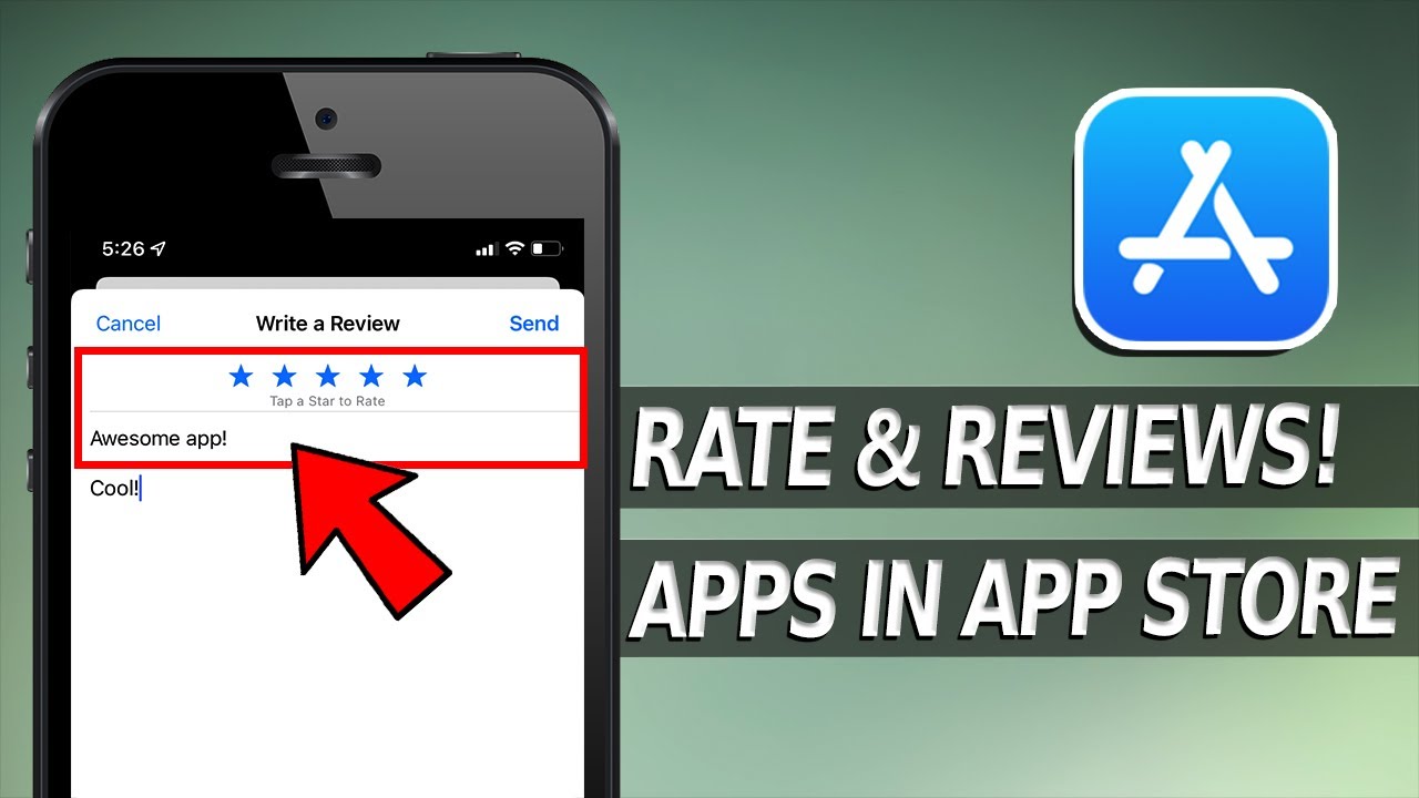 How to Rate and Review Apps in App Store on iphone?