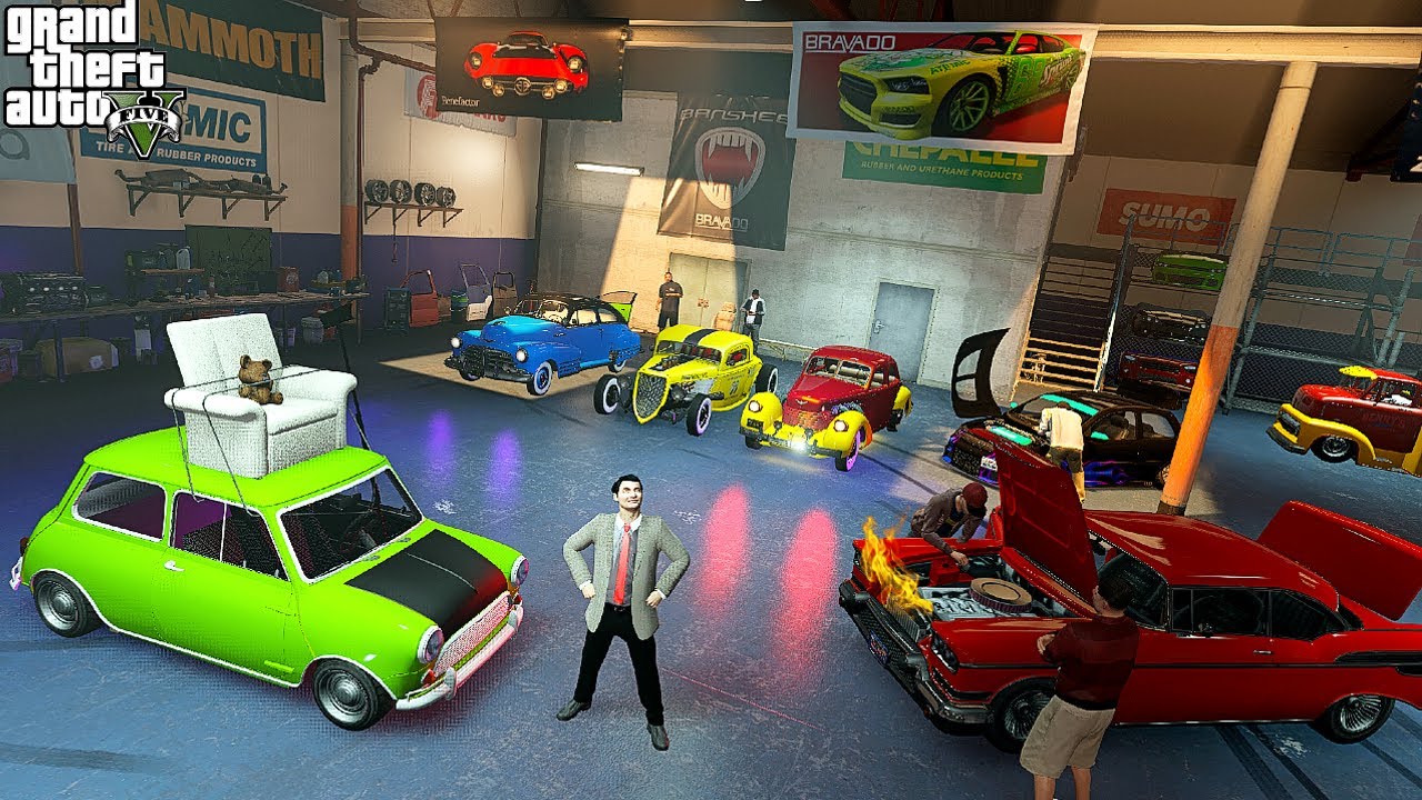 MR BEAN BUYING SUPER CARS IN GTA 5