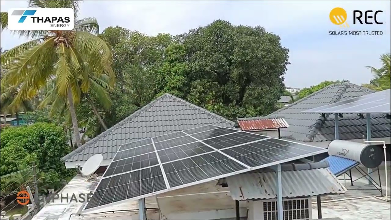 16KW On-Grid Solar System with REC Alpha Solar panels & Enphase Micro Inverters