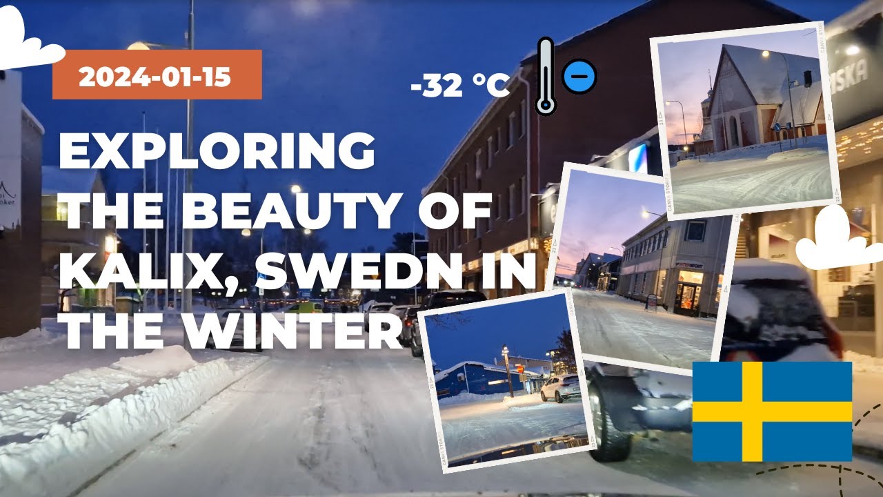 Exploring The Beauty of Kalix, Swedn in the Winter 2024-01-15