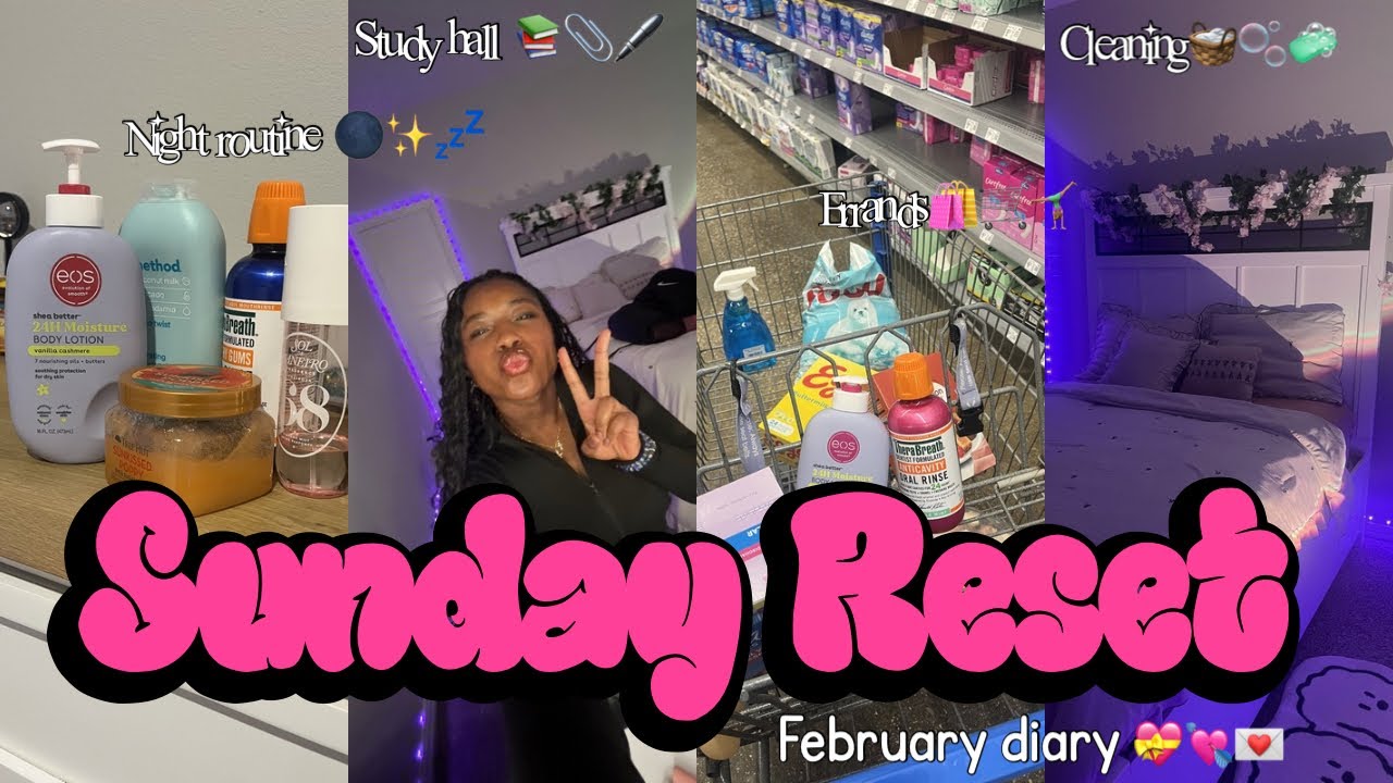 Sunday Reset Vlog: February Diary 