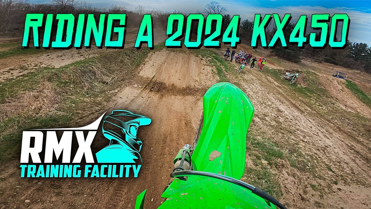 Riding A BRAND NEW 2024 KX450!