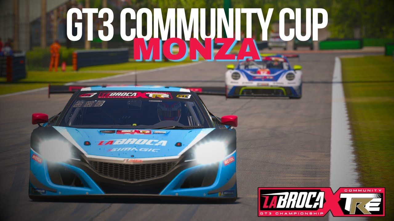 Monza Mayhem! GT3 Highlights from Round 1 of the La Broca x TRE Community Championship