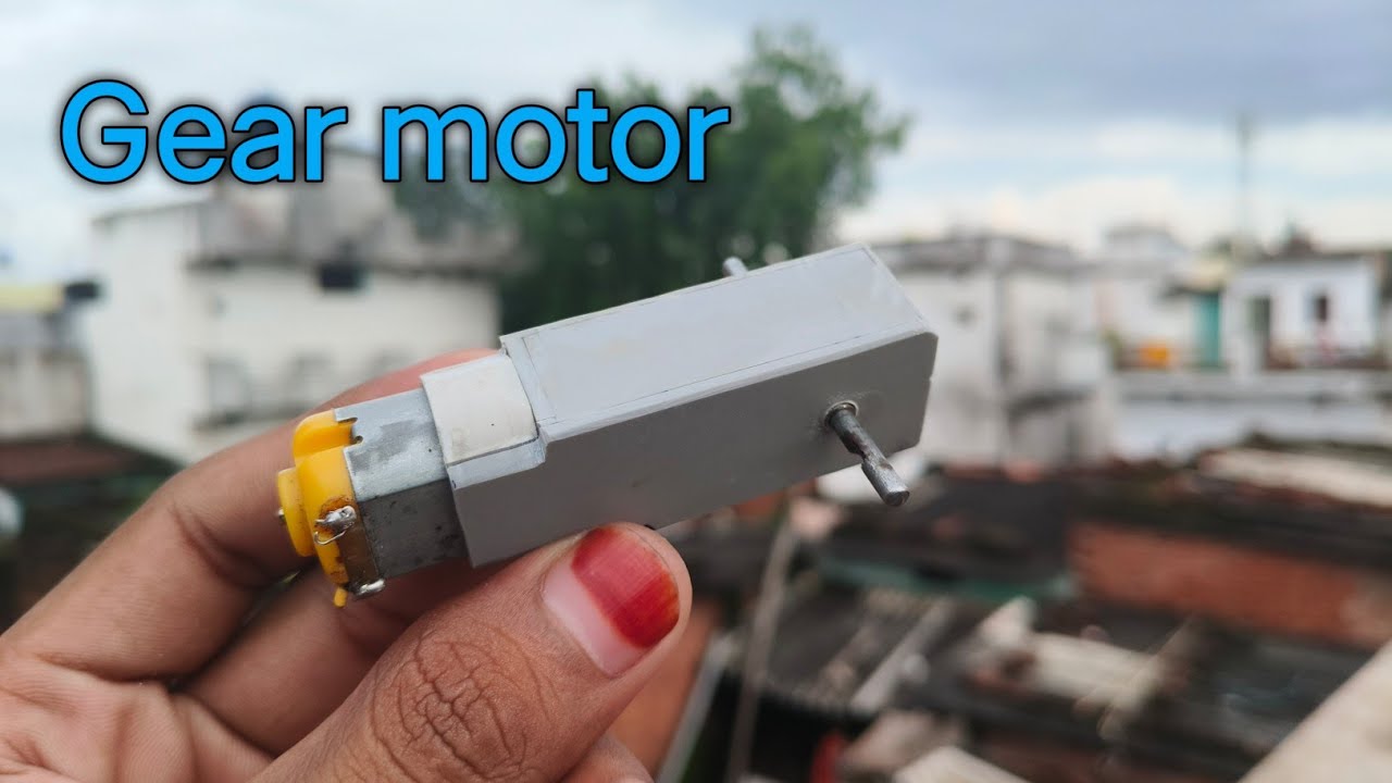 How to make rc  Car with gear motor || at home @RciGear. 