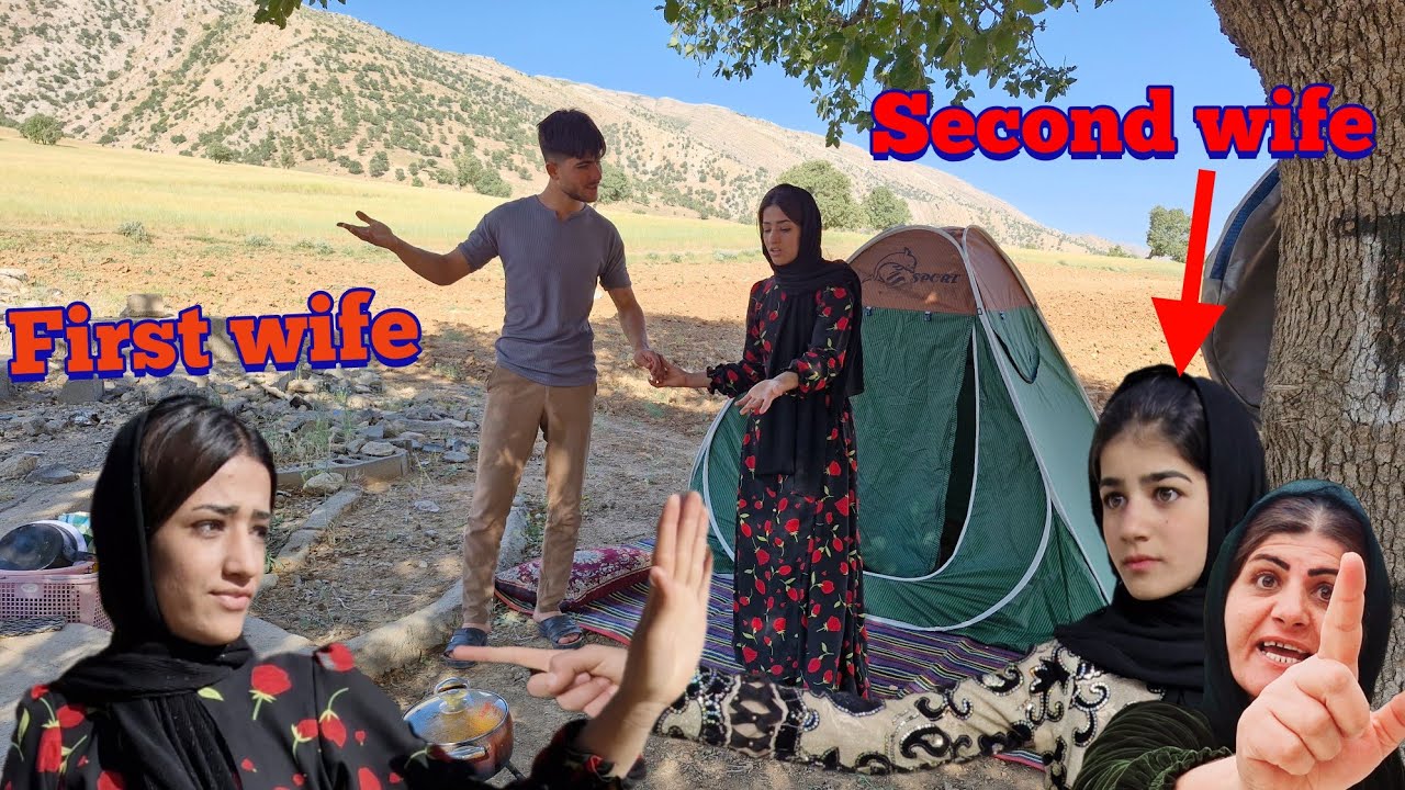 😲🏕️ When Zeinab was left alone; Abolfazl went into the heart of nature to find a hut! 🌲🚶&zwj;♂️