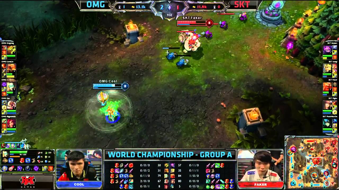 OMG vs SKT T1 | OMG vs SK Telecom T1 | Worlds 2013 Group Stage D1 | Full game HD | Faker Gragas