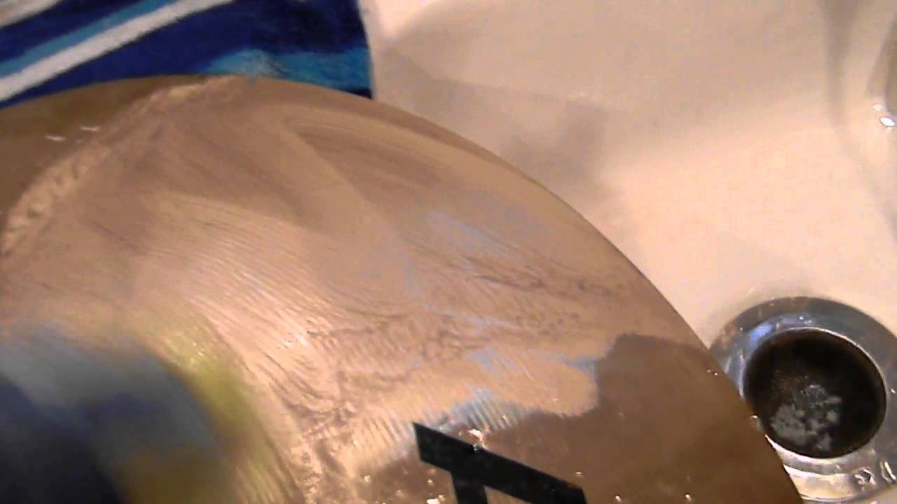 Cymbal Cleaning VERY EASY WAY