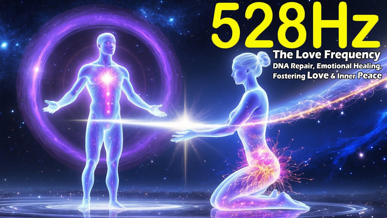 528 Hz Love Frequency | Heal Your Heart & Attract Positive Energy | Miracle Tone for Inner Peace