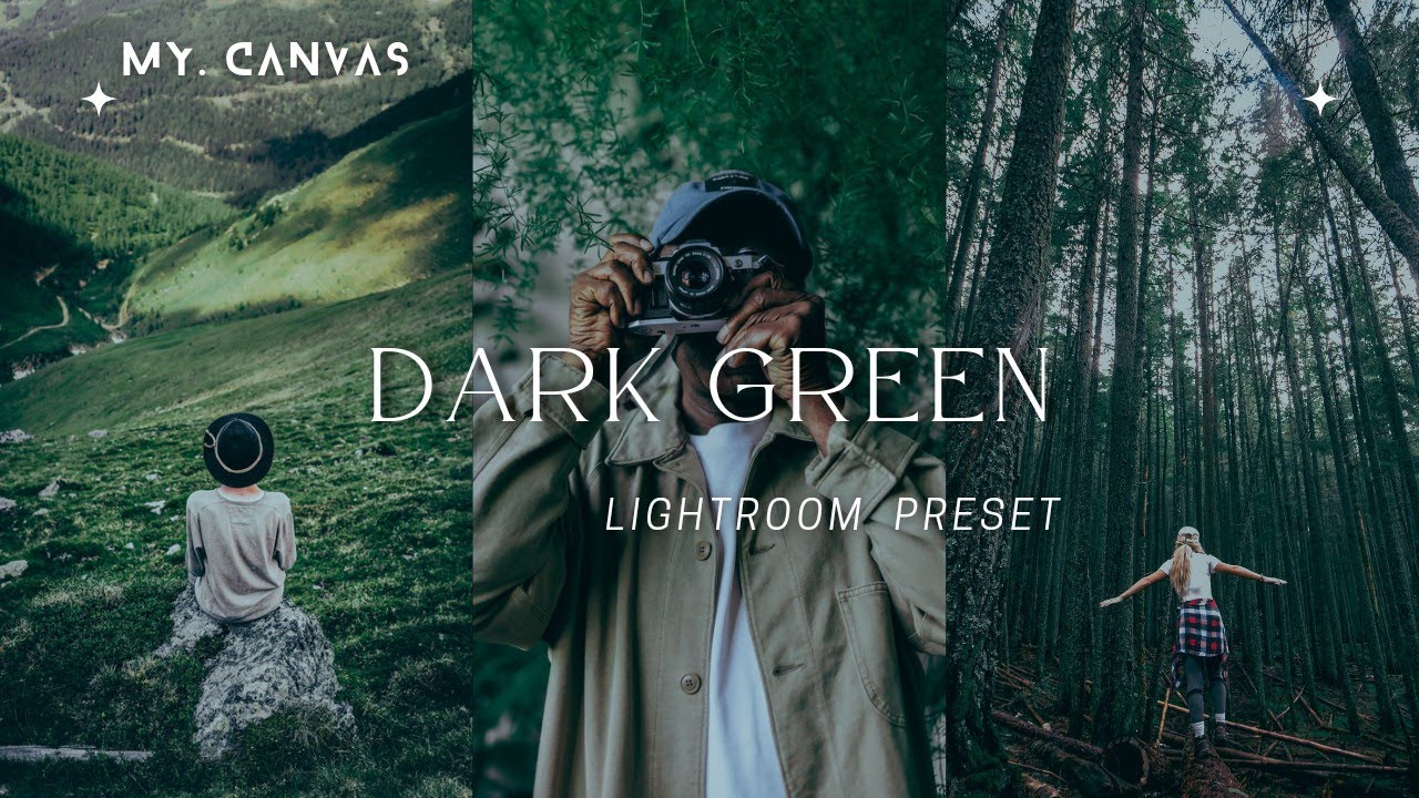 Lightroom photo Editing.|. Lightroom premium dark green preset.Lightroom presets free download.